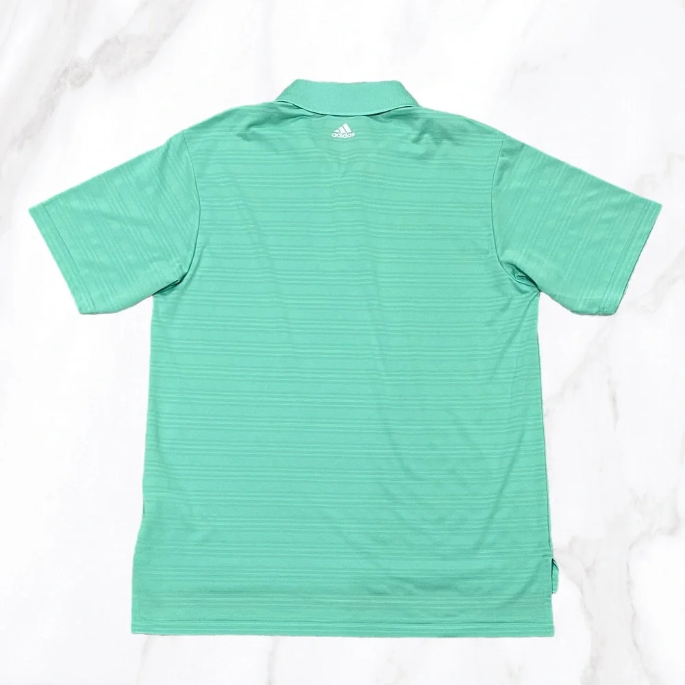 Adidas‎ Golf Men's Lime Green Short Sleeve Polo, Size M